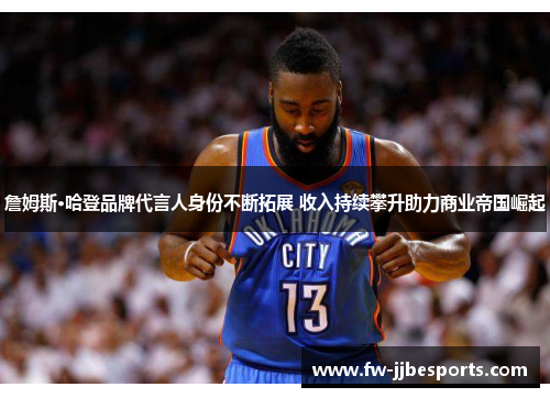 詹姆斯·哈登品牌代言人身份不断拓展 收入持续攀升助力商业帝国崛起