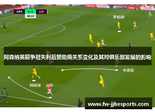 阿森纳英超争冠失利后赞助商关系变化及其对俱乐部发展的影响