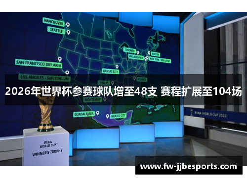 2026年世界杯参赛球队增至48支 赛程扩展至104场 2026年世界杯参赛球队增至48支 赛程扩展至104场